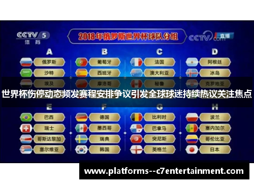 世界杯伤停动态频发赛程安排争议引发全球球迷持续热议关注焦点